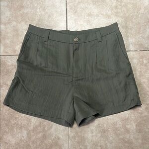 Women's Olive Green Shorts